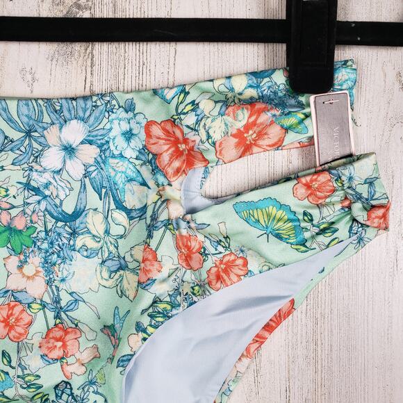 NWT Victoria's Secret Wrap High-Waist Cheeky Bikini Bottom Women's Size Large - Picture 3 of 14